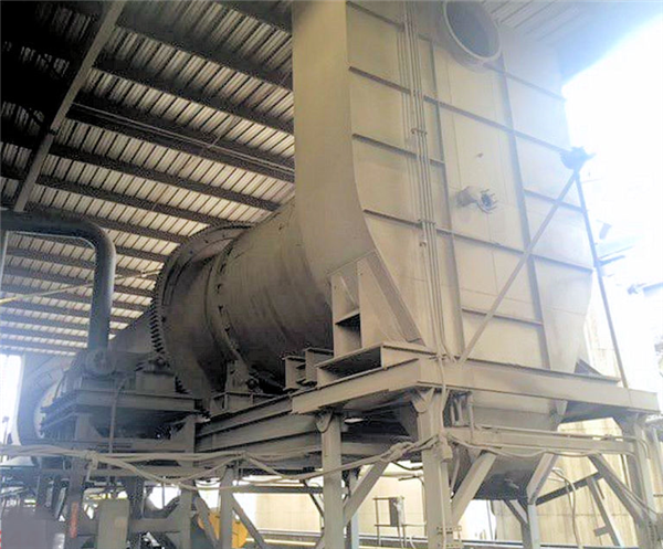 Refurbished Vulcan 9' Dia. X 60' L Rotary Drum Dryer, Cs, Gas, 40mm Btu)
